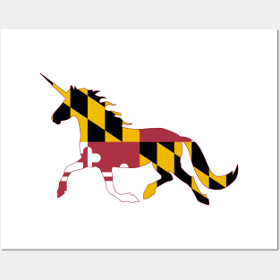 Maryland Unicorn Posters and Art